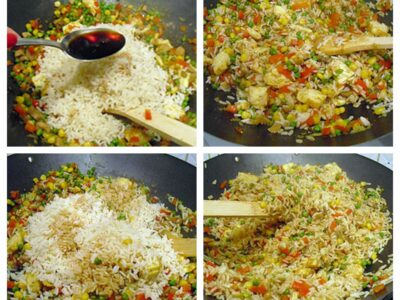 Riz sauté végétarien - 6