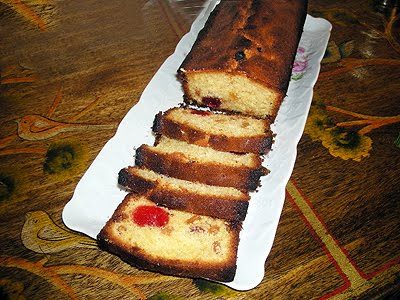 Cake aux fruits confits