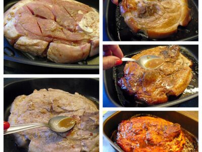 Rouelle de porc laquée - 5