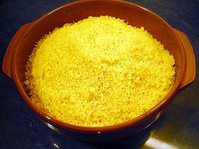 Semoule de couscous au cuit-vapeur