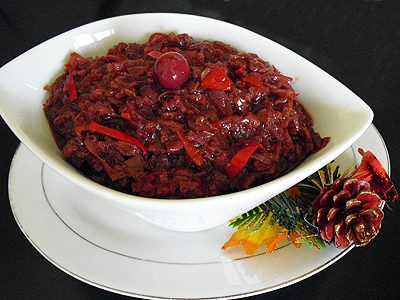 Chutney de cerises au piment d’Espelette