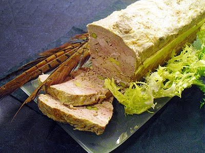 Terrine de faisan au foie gras