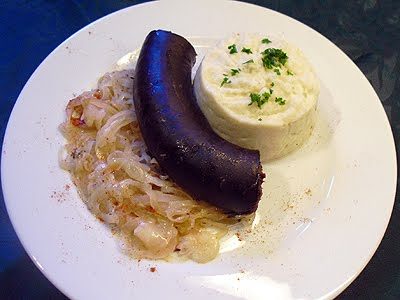 Boudin noir au four