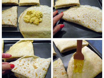 Crêpes au crabe et crevettes - 9