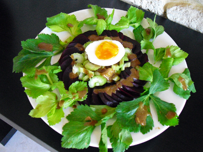 Salade betteraves et cèleri - 1
