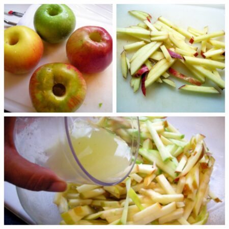 Salade de pommes au curry - 1