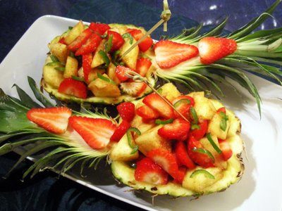 Ananas aux épices