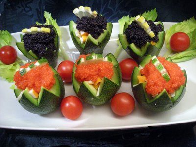 Avocats au surimi et oeufs de lumps - 1