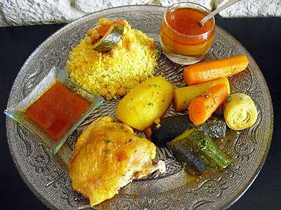 Couscous au poulet