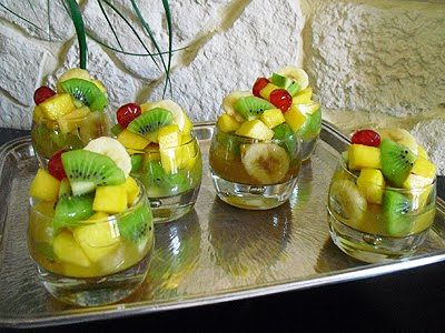 Salade de fruits aux épices douces