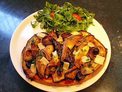 Bruschetta aux aubergines