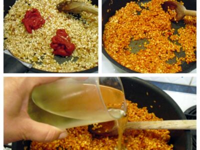 Risotto aux saucisses - 4