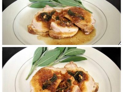 Rôti de porc à la sauge - 2