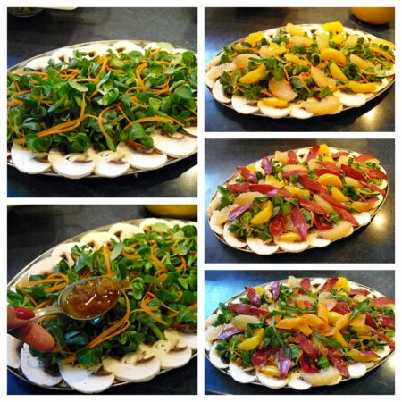 Salade de magret aux agrumes - 6
