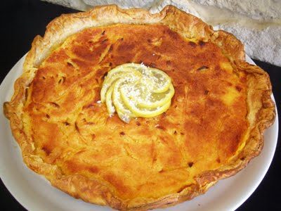 Tarte au citron noix de coco