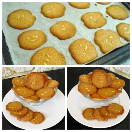 Biscuits aux pignons - 6