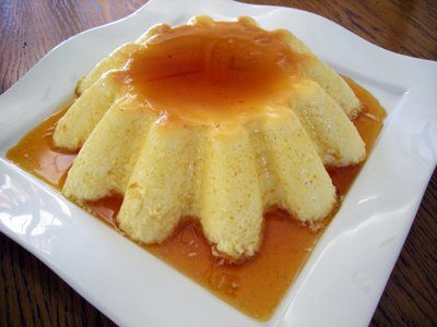 Flan aux oeufs maison