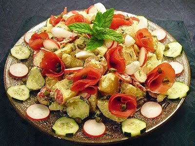 Salade parmentière à la bresaola - 1
