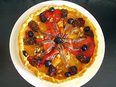 Tarte aux poivrons