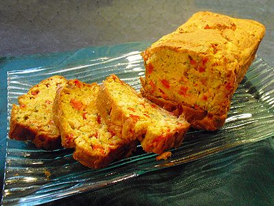 Cake au saumon fumé