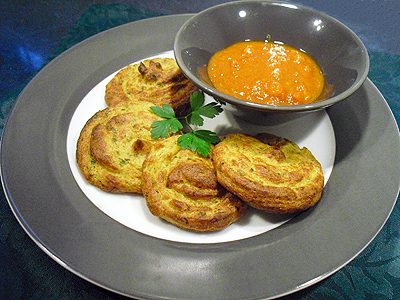 Galettes de chou fleur - 1