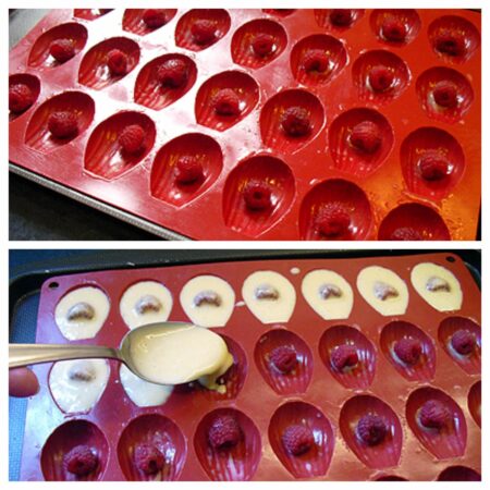 Madeleines aux framboises - 6