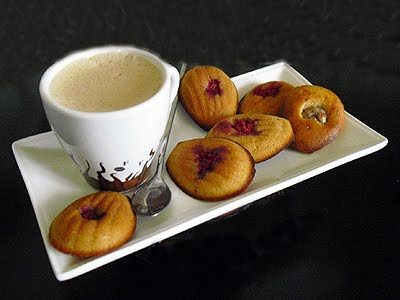 Madeleines aux framboises - 1