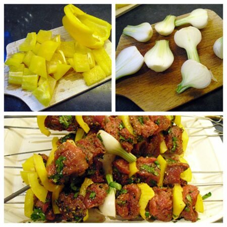 Brochettes de boeuf au poivre - 4