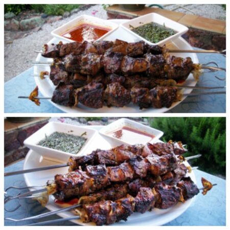 Brochettes de foie d'agneau - 6