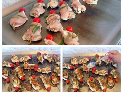 Brochettes de poulet à l'estragon - 5
