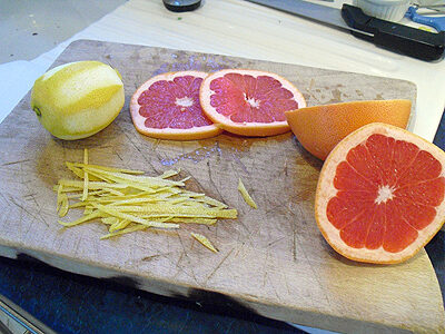 Filets de saumon aux agrumes - 3