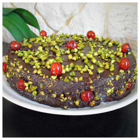 Gâteau chocolat pistaches - 8