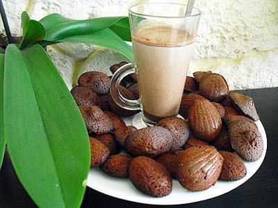 Madeleines au chocolat