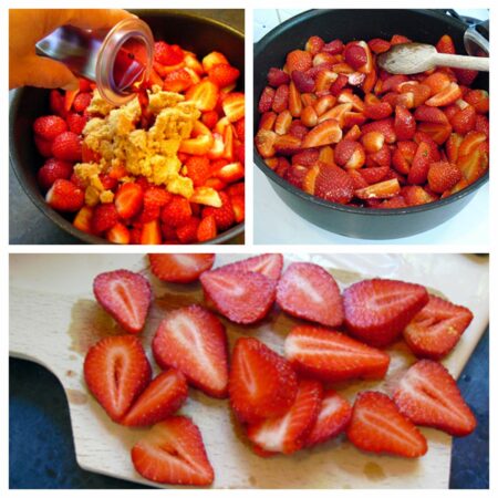 Mousse glacée fraises mascarpone - 3