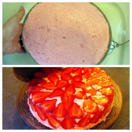 Mousse glacée fraises mascarpone - 9
