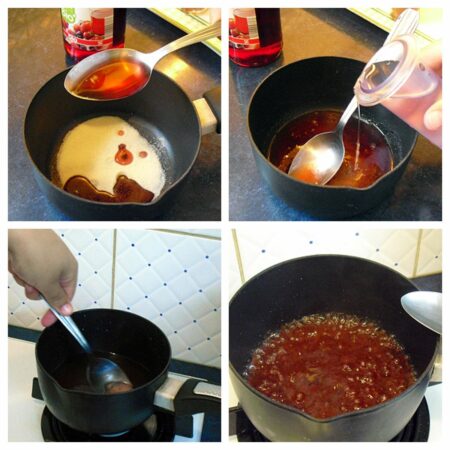 Panna cotta chocolat fraises - 6