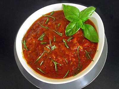 Sauce tomate au basilic - 7