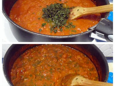 Sauce tomate au basilic - 6