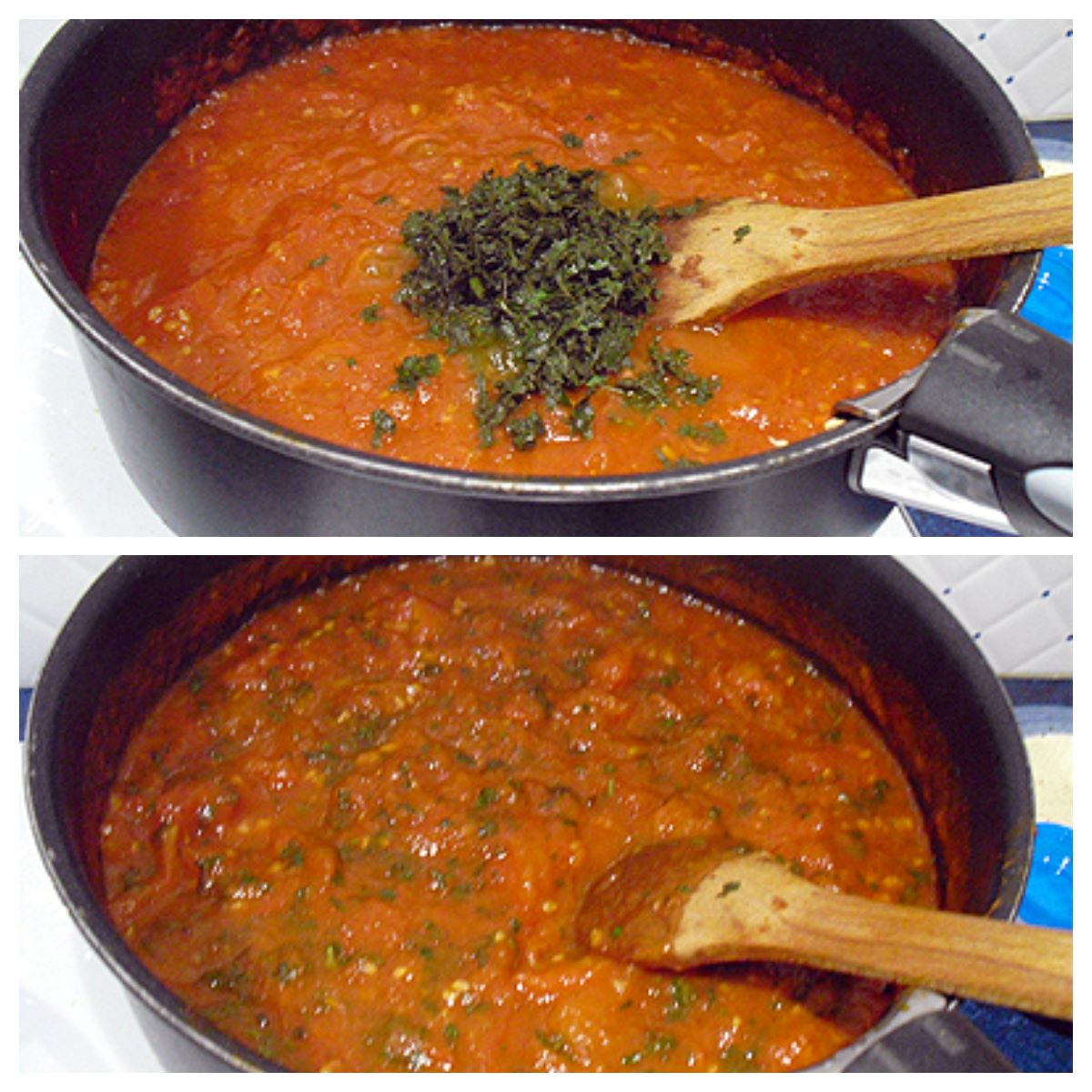 Sauce tomate au basilic La recette facile par Toqués 2 Cuisine