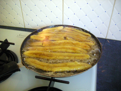 Bananes flambées - 4