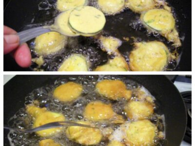 Beignets de courgettes - 6