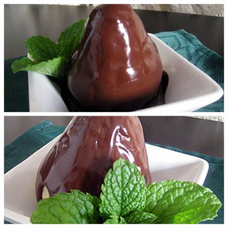 Poires au chocolat - 5