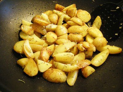 Potatoes aux herbes