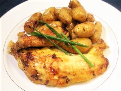 Poulet rôti au four - 1