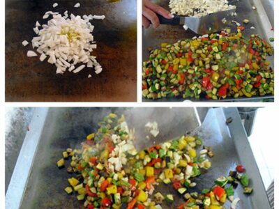 Rouelle de gigot et ratatouille allégée à la plancha - 9