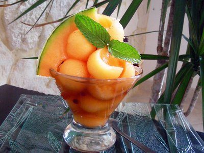 Verrines de melon