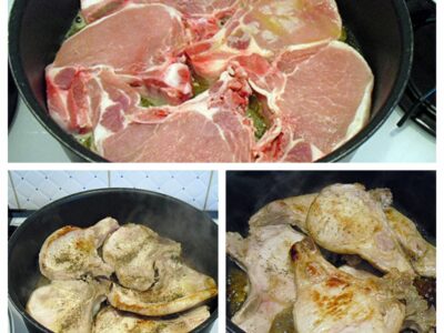 Côtes de porc à la sauge - 3