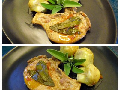 Côtes de porc à la sauge - 8