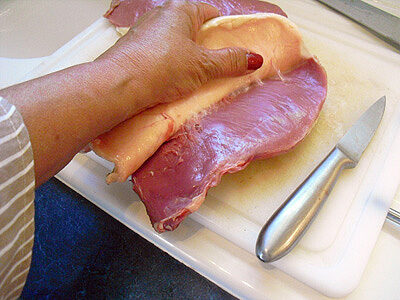 Magrets de canard aux abricots - 2