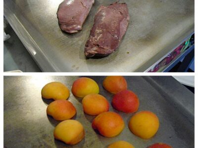Magrets de canard aux abricots - 7